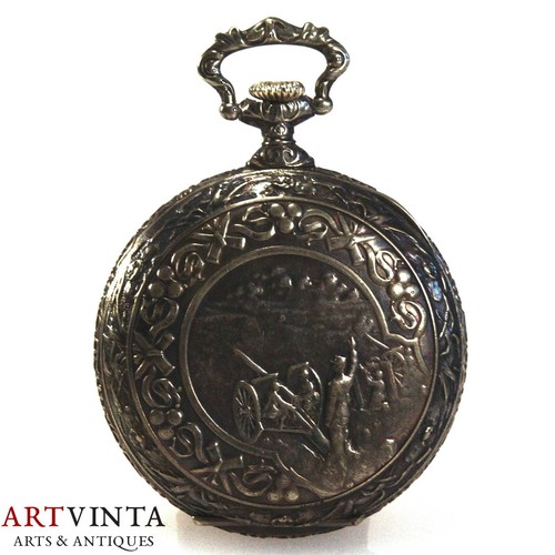 Tavannes taschenuhr repoussé - tavannes,