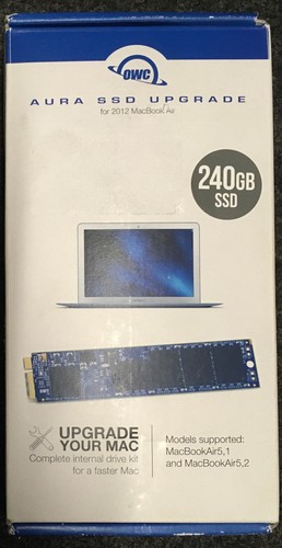 Owc 240gb aura ssd upgrade - ssd,