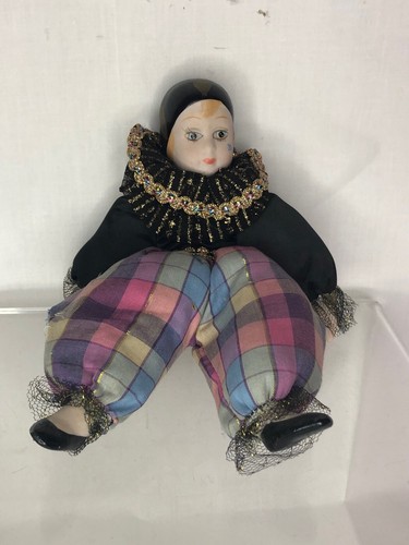 Harlequin pierrot porzellan - pierrot,