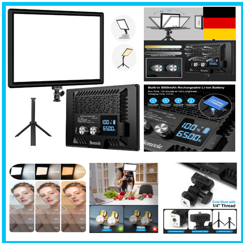Led video dauerlicht kit - video,