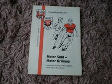 Programm    Motor  Suhl  -