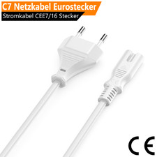 Stromkabel C7 Netzkabel Euro