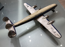 Joustra SUPER G CONSTELLATION Flugzeug Blech, 60ziger Jahre, Sammler, Rarität