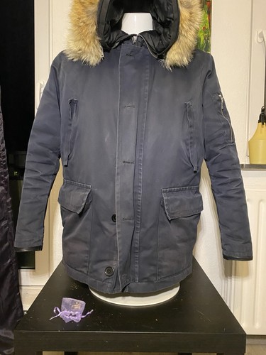 Sandro paris jacke pelzkragen - jacke,