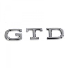 Original VW GTD Schriftzug