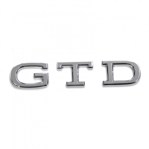 Original gtd schriftzug - vw,
