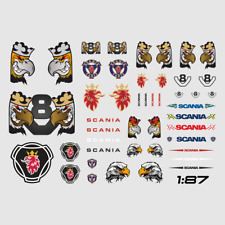 Waterslide Decal 1:87 Scania