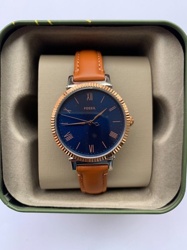 Fossil damenuhr daisy leder - daisy,