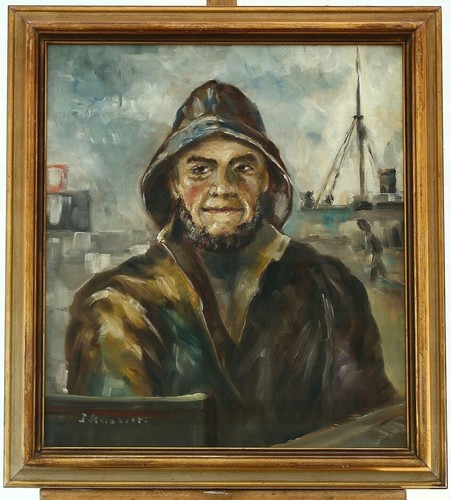 Maritimes fischerporträt - maritimes, im