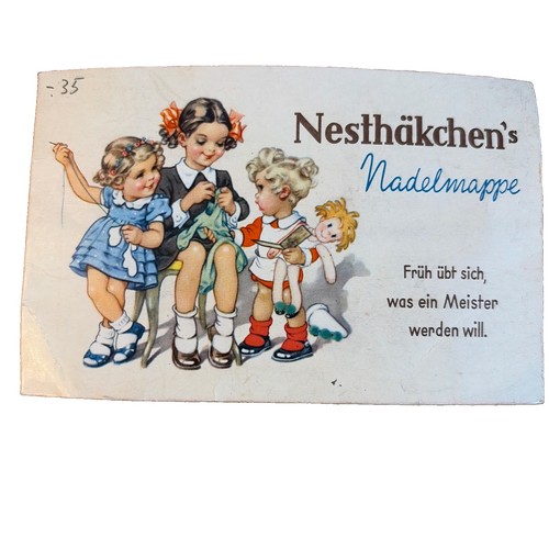 Nesthäkchens nadelmappe mit - nesthäkchens,