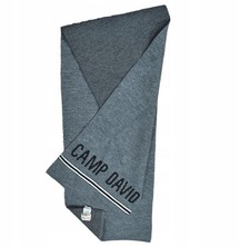 CAMP DAVID Grauer Wollschal