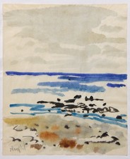 Aquarell Siegward Sprotte ca