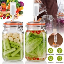 2x Fermentier-Set 1,3L Glas