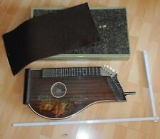 zither alt meinel & herold  alt musik zupf instrument verziert top vintage deko