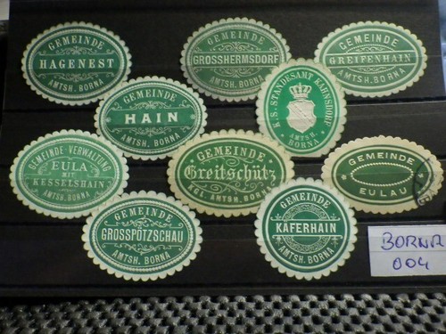 Siegelmarken stück - 10,