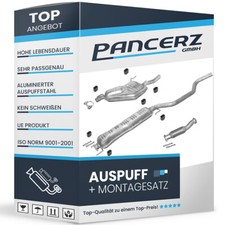 Auspuffanlage für saab i - auspuffanlage,
