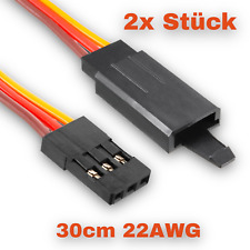 ✅ 2 Servokabel JR Graupner