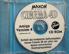 MAXON CINEMA 4D CD-ROM Version 4 / AMIGA plus edition
