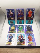 Match Attax Extra 24/25 Alle Purple Sapphire Knockout Master Set Komplett Messi