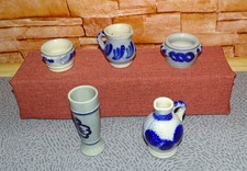 Feinsteinzeug - Miniaturen zum Sammeln, Westerwälder Geschirr