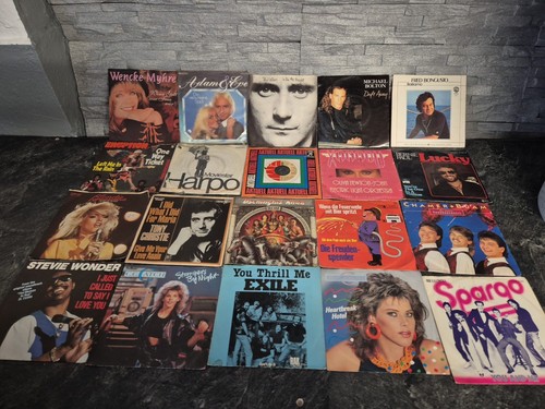 140 schallplatten singles - 140,