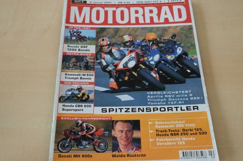 Motorrad 2001 kawasaki - 02/2001,