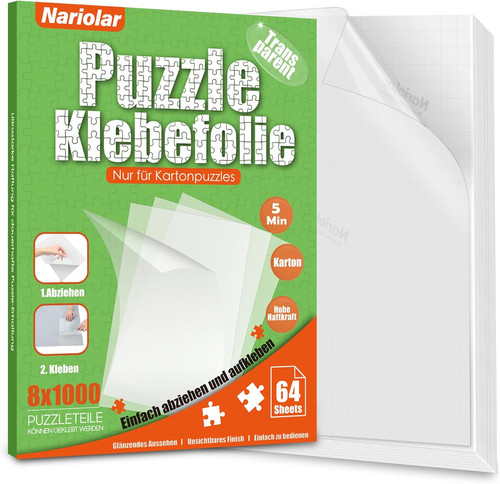 Puzzle klebeset für - für, bis