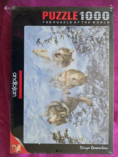 Wolf puzzle 1000 teile neu - wolf,