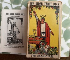 Altes Tarot „THE RIDER TAROT DECK“ aus USA printed in Switzerland