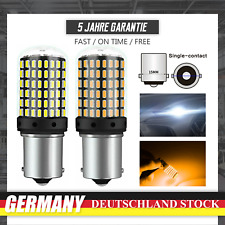 2x BA15S 1156 144SMD P21 W LED Blinker Glühlampe Bremslicht Rücklicht Birne DHL