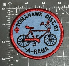 Tomahawk Distrikt B. S.A.1981 Bike-A-Rama Junge Pfadfinder Of Amerika BSA