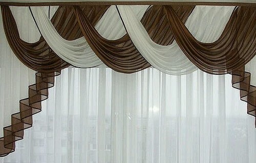 Querbehang deko gardine - querbehang,, deko-gardine