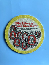 Bierdeckel-Coaster , MECKATZER LÖWENBRÄU , Meckatz / Schwaben / BY #6206#