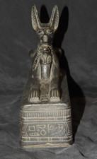 Anubis Statue Schrein Ägypten Kunststein ca. 17cm Dekorfigur Geschenk Sammler
