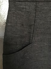 Wild - Seidenrock schwarz   Gr. 36