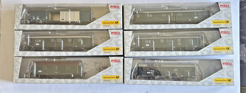 Piko bahnpostwagen - 6x,