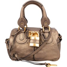 Chloé Metallic Leather Mini