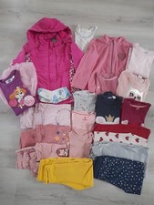 Großes Bekleidungspaket Mädchen 110/116 Mit Winterjacke