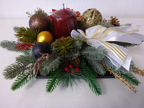 Adventsgesteck
