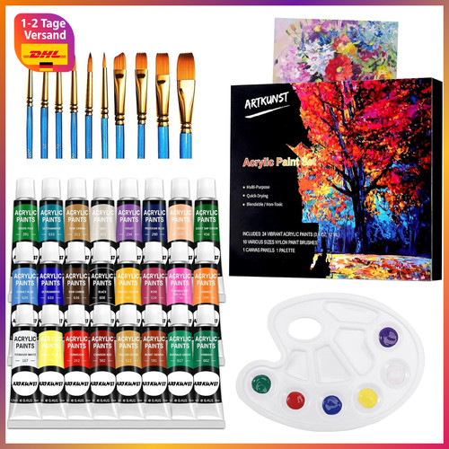 Acrylfarben set teilig 12ml - 36-teilig,