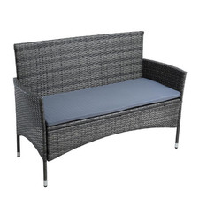 Polyrattan Gartenbank Rattan