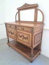 Kommode ANTIK Eiche massiv Louis 16 Historismus Anrichte Kunst 14