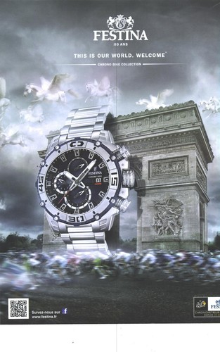 Reklame werbung 2012 - werbung, festina