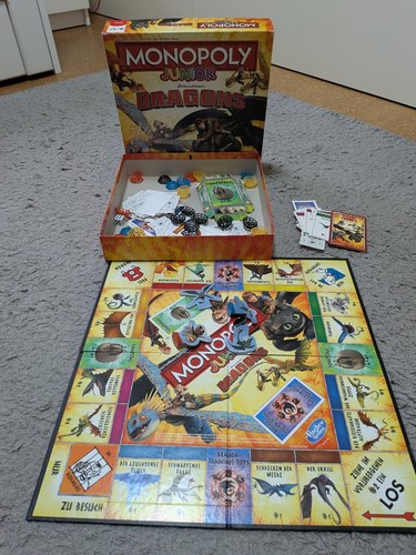 Monopoly junior dragons spiel - dragons,
