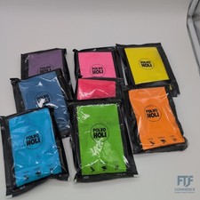 Polvo Holi 8 Holi-Beutel je 100 Gramm