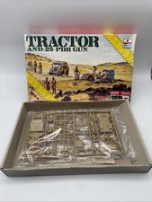 1/72 Tractor and 25 PDR gun