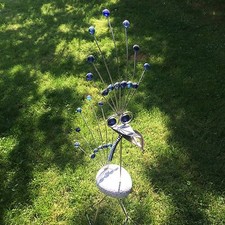 Edelstahl Vogel  110cm