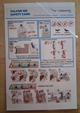 Safety Card: Harmony Jets Falcon 100