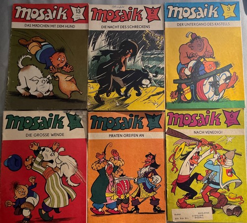 Mosaik abrafaxe kompletter - mosaik,