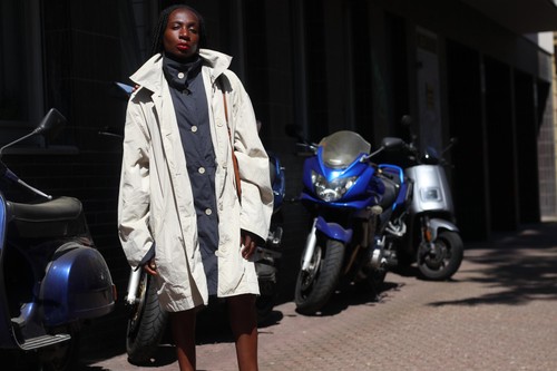 Vintage 1980s trench coat - 1980s,